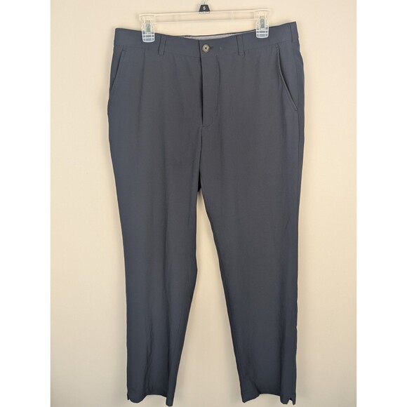 Brooks Brothers Mens 34x32 Navy Performance Tech Chino Golf Pants Poly Spandex - Picture 2 of 14